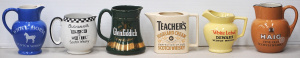 Lot 136 - Group lot Ceramic Whisky Jugs inc Vintage - Buchanans Black & Whit