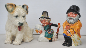 Lot 137 - 3 pces vintage ceramic figures inc Shorter & sons Fisherman &