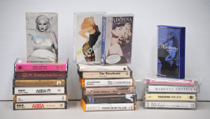Lot 140 - Group lot vintage Cassette Albums & Singles inc Australian Kylie M