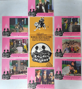 Lot 143 - Group of vintage The Further Perils of Laurel & Hardy posters incl
