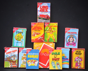 Lot 151 - Small Lot of Vintage Card Games from the makers of UNO incl Slap Jack