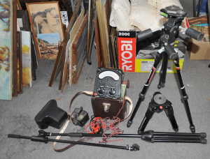 Lot 045 - Lot of Mixed Camera Accessories & Others incl Brownie Special 6-20