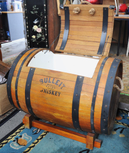 Lot 056 - Modern Bullet Small Batch Whisky Barrel Ice Bucket - approx 70cm W