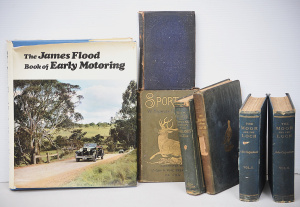 Lot 076 - Grp 19th C outdoorsman hardcover 1st ed Books - Salmon Casts and Stray