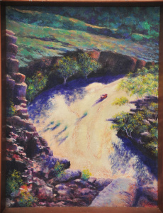 Lot 095 - Robert Stokes (Active c1970 - 90s) Framed Oil Painting on Canvas - The