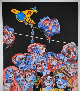 Lot 194 - Kerri Stokes (Active c1980 -90s) Unframed Watercolour & Gouache -