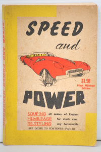 Lot 203 - Vintage softcover Speed and Power Handbook Revealing California Speed
