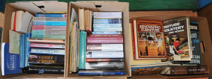 Lot 022 - Large lot of 7 x boxes various Books - Wireless, Explorers, Heaps Engl