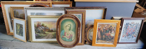 Lot 040 - Large lot - Framed Prints & Pictures - Classical Landscapes, Relig