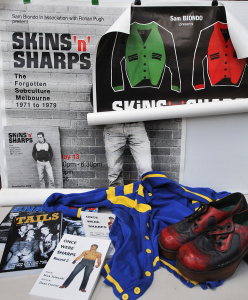 Lot 076 - Group of ephemera related to Sharps sub-culture inc exhibition posters