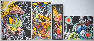 Lot 147 - Kerri Stokes (Active c1970s - 90s) 4 x Framed & Unframed Oil Paint