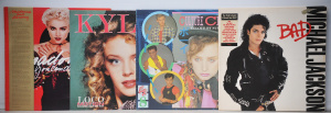 Lot 151 - 4 x vintage vinyl 80s pop 12 records inc Michael Jackson - Bad (cat# 4