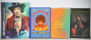 Lot 167 - 4 x Hardback Jimi Hendrix books inc Wild Thing - Philip Norman, Are Yo