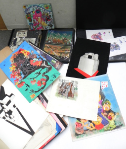 Lot 177 - Kerri Stokes (Active c1970s - 90s) - Large group lot - Folios w Exampl
