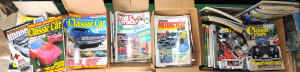 5 x Boxes of Vintage Assorted Motoring Magazines incl Trail & Track, Austral