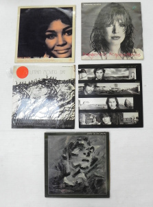 Lot 149 - Small lot Vinyl Lp Records - Japan 'Oil on Canvas' gatefold, The Churc