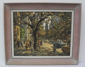 Lot 115 - William ( Will) Henry Eager (1909 - ) Framed Serigraph (Screenprint) -
