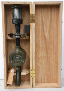 Lot 111 - 1960s boxed Belfort Instrument Co anemometer (USA) - box 53cm W