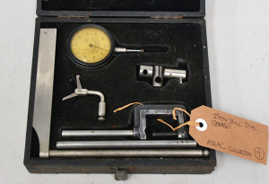 Lot 178 - 1940s boxed British Indicators Ltd John Bull test gauge dial tool w cl