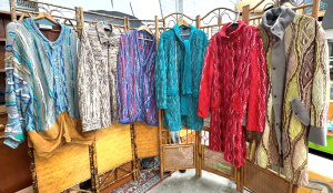 Lot 014 - 7 x 1980's ladies Coogi knitted jackets, Coats, zipped, buttoned, vari