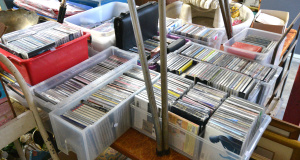 Lot 057 - Large Lot of 11 Boxes CDs incl Rock n Roll, Box Sets, Comedy, Pop, Edu