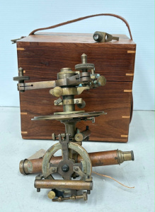 Lot 214 - Boxed 1960s North Yorkshire MComp Theodolite