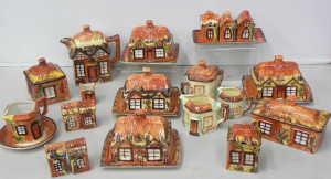 Lot 205 - Large Group Vintage Price Kensington Cottage Ware Ceramics inc 4 pce C