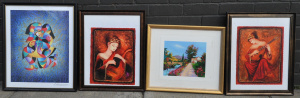 Lot 062 - Group lot - Framed Colour Serigraphs & Prints - Alex Perez 'The Br