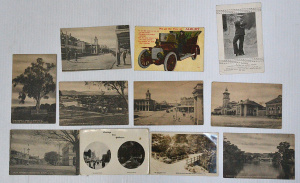 Lot of Vintage Melbourne Postcards incl GC Dickson Teacher of Highland & Nat