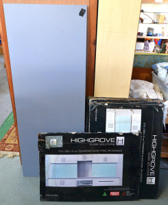 Lot 013 - 9 x Highgrove Toughened Glass Panel Splashbacks incl 2 x Large Loose S