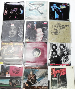 Lot 028 - Small box lot Vintage Vinyl Lp Records - JJ Cale 'Okie', Tubular Bells