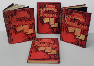 Lot 100 - 4 hardcover volumes (1- 4) of Cassell's Picturesque Australasia, ed EE