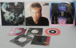 Lot 103 - Group of vintage vinyl pop and other LPs and 45s inc The Cure, Beatles