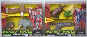 Lot 126 - 2 x As new in box Transformers - Beast Wars 3 figure sets inc Tripreda