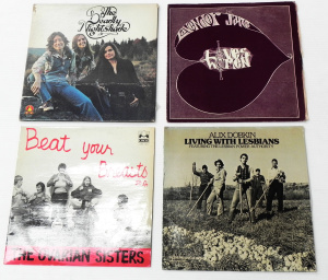 Lot 147 - Small group lot - Vintage Womens Lib & Feminist Vinyl Lp Records -