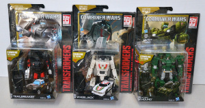 Lot 149 - 3 x new in box Transformers - Combiner Wars figures inc Hound, Wheelja