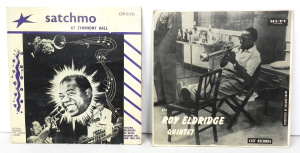 Lot 162 - 2 x vintage 10 records inc The Roy Eldridge Quintet (cat# MG C-150), L