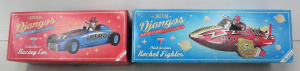 Lot 169 - 2 x Boxed Tin Toys - Doctor Djangos Flash Gordon Rocket Fighter &