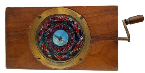 Lot 181 - 1890-1900 Newton's colour disc Chromotope by Carpenter & Westley,