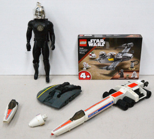 Lot of Mixed Toys incl 1978 Mattle Battlestar Galactica Cyclon Centurion Figuire