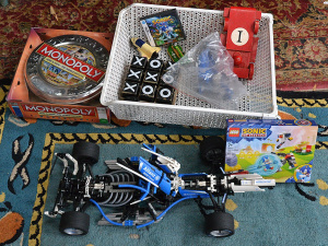 Mixed Lot of Toys incl Part Made LEGO RACERS William F1 Team Racer Set 8461, Box