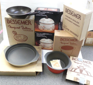 Lot 020 - Group Lot of As New Retro 1970s Cook Ware inc, Margaret Fulton Besseme