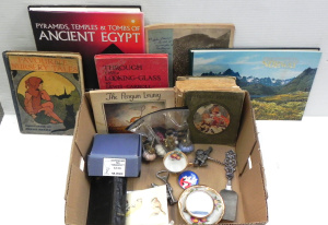 Lot 021 - Box mixed items inc Vintage Nursery Rhymes - Favourite Nursery Tales,