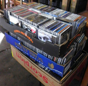 Lot 038 - 3 x Boxes of CDs, assorted artists, genres inc, Tony Joy White, Prince