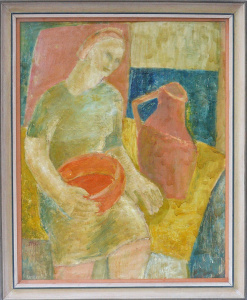 Lot 105 - Artist Unknown 'Brooks' (Possibly R Brooks, George Bell school Artist)