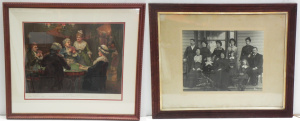 Lot 108 - Victorian era family portrait with imprint of Bray (James E Bray studi