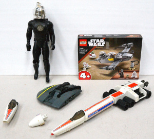 Lot 114 - Lot of Mixed Toys incl 1978 Mattle Battlestar Galactica Cyclon Centuri