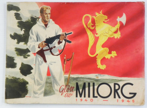 Lot 116 - Vintage SC Norwegian World War II Photographic Book Glott av Milorg 19