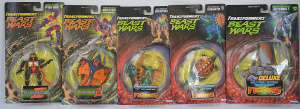 Lot 135 - 5 x as new carded Transformers - Beast Wars figures inc 2 x Fuzors inc