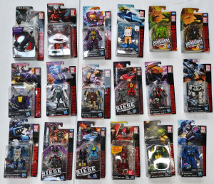 Lot 143 - 18 x carded Transformers - Generations figures (various sub-sets) inc